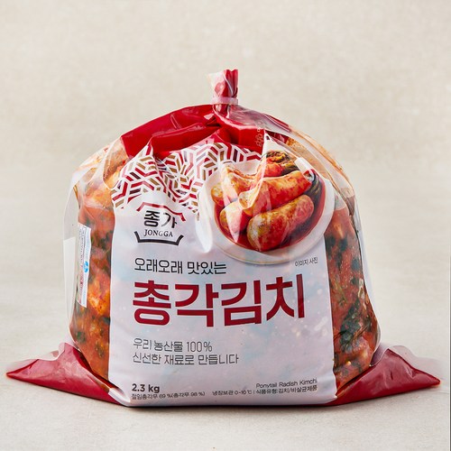 대상 종가 총각김치, 2.3kg, 1개 골드박스 특가