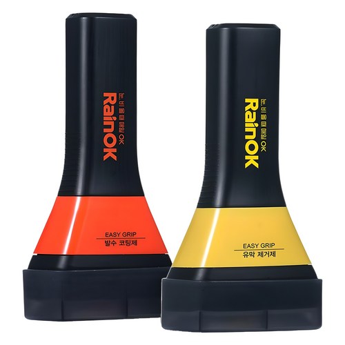 불스원 Rain OK 뉴 이지그립 유막제거제 + 발수코팅제 세트, 120ml, 1개 골드박스 특가
