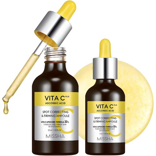 미샤 비타씨플러스 잡티씨 탄력앰플 20ml + 15ml, 35g, 35ml, 1개 골드박스 특가