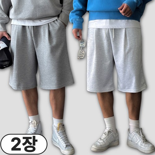 빠델 1+1당일출고 버뮤다팬츠 남자 짐웨어 헬스 운동복 6부 와이드반바지 골드박스 특가