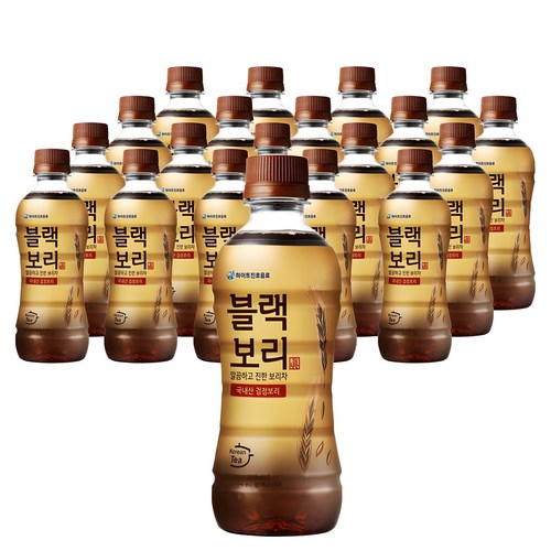 하이트진로 블랙보리 음료, 340ml, 20개 골드박스 특가