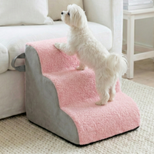 도그라피 강아지계단 펫 라운드 폴딩 스텝 3단 이상