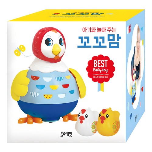 블루래빗 아기와 놀아 주는 꼬꼬맘, 상세 설명 참조, 블루래빗, 혼합 색상 골드박스 특가