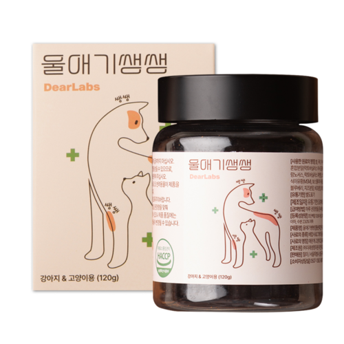 상품정보링크 생성울애기쌩쌩 반려동물 종합영양제 눈 피부 관절 면…