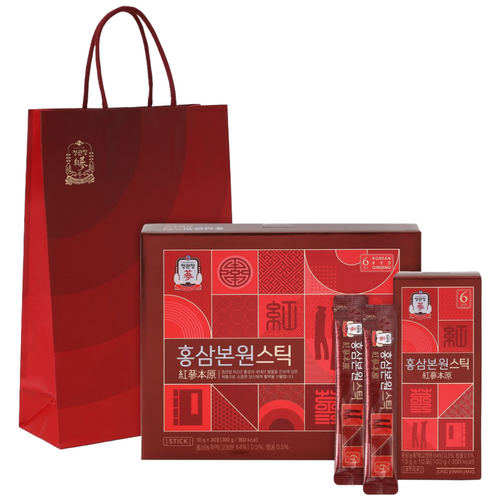 정관장 홍삼본원스틱 6년근홍삼 선물세트, 10g, 30개 특가