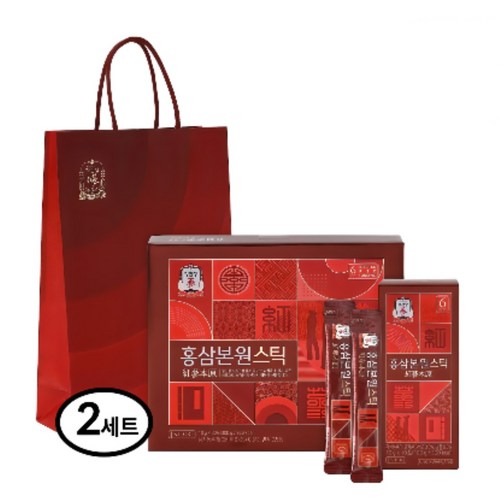 정관장 홍삼본원스틱 6년근홍삼 선물세트, 10g, 60개 특가