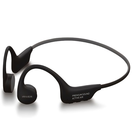 아이리버 골전도 블루투스 이어폰, IBC-AIR9, 블랙