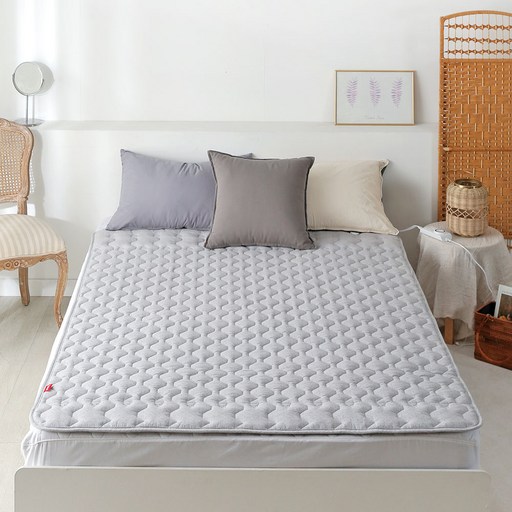 보국전자 에어셀 인체감지 탄소열선 EMF인증 워셔블 프리미엄 전기요 카모플라쥬2.0, 더블(135 x 180 cm)