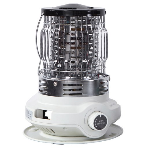 신일 휴대용 캠핑 부탄 가스 난로 아이보리, SCG-G110BF