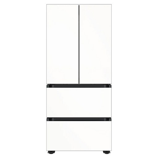 삼성전자 비스포크 AI 김치플러스 490L 4도어 김치냉장고 방문설치, 에센셜 화이트, RQ49DB9421EW