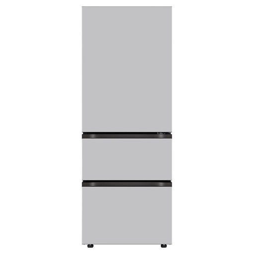 LG전자 디오스 오브제컬렉션 김치톡톡 327L 3도어 스탠드형 김치냉장고 방문설치, 크림그레이, Z330MRRF21