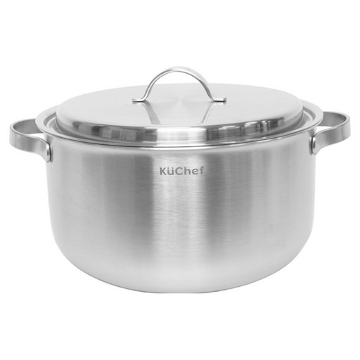 쿠쉐프 인덕션 통5중 스텐 곰솥 냄비, 28cm, 1개