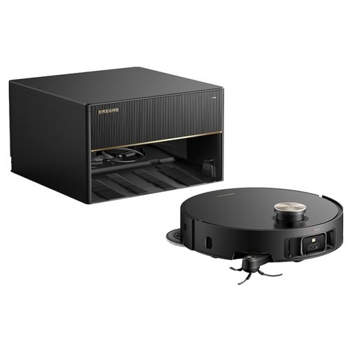 드리미 X50 Master 올인원 로봇청소기, 블랙