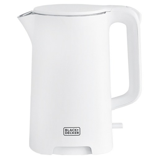 블랙앤데커 316스텐 통주물 이중단열 무선 전기포트, BXEK3250-A