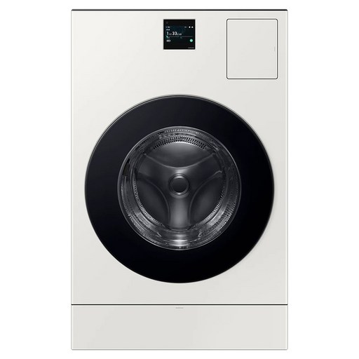 삼성전자 Bespoke AI 콤보 LCD 세탁기 건조기 WD80F25CHY 25kg + 15kg 109.2mm 방문설치, 그레이지