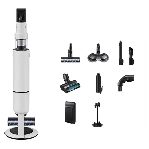 삼성전자 Bespoke 제트 AI 청소기 400W 침구브러시 패키지 VS90F40CRG 고객직접설치, 새틴 그레이지