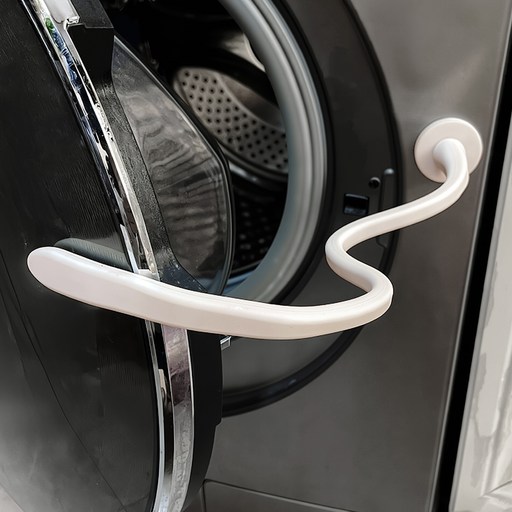 코멧 홈 세탁기 건조기 자석 도어 스토퍼, 화이트, 1개