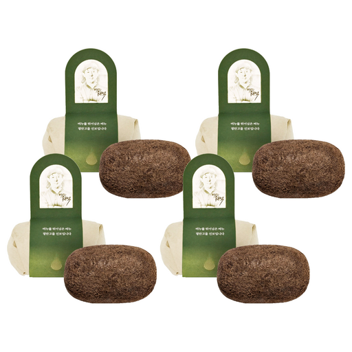 천비누솝 정안고 비누, 100g, 4개입