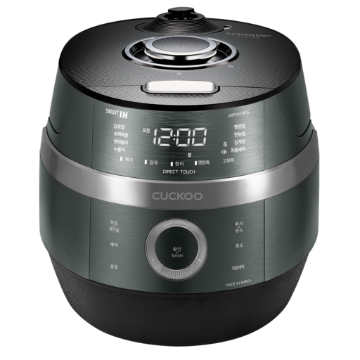 쿠쿠 IH 전기압력밥솥 10인용, CRP-JHP1010FG, 메탈릭그린