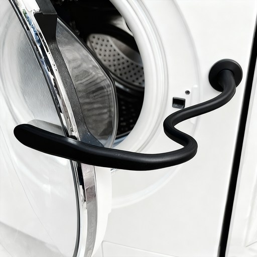 코멧 홈 세탁기 건조기 자석 도어 스토퍼, 블랙, 1개