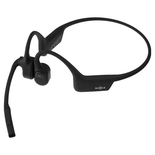 샥즈 오픈컴2 골전도 블루투스 이어폰 SHOKZ, C120, 블랙