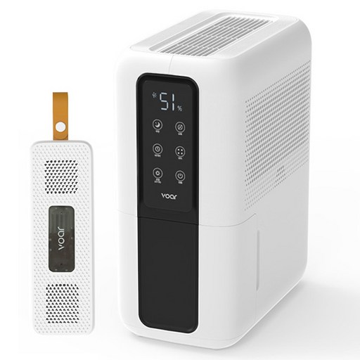 보아르 모아 S2000 소형원룸 미니 제습기 BLACK 500ml VPDH-004 + 실리카겔 제습제, VPDH-004BK