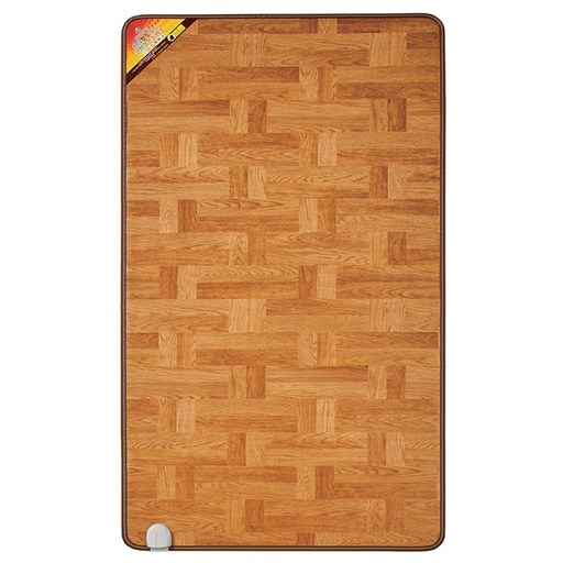 HanilMedical 탄소우드 거실용 온돌마루 블록 전기장판, 100 x 183 cm