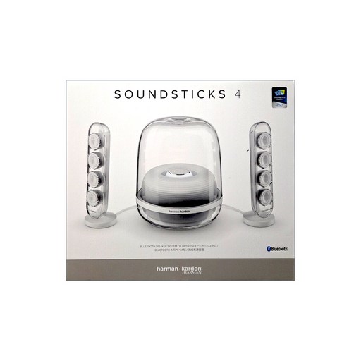 하만카돈 사운드 스틱 4 블루투스 스피커, HKSOUNDSTICK4WHTAS, 화이트