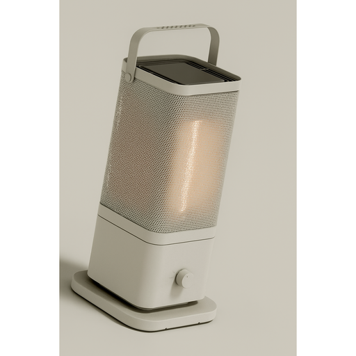 오방난로 가정용 전기히터 카본 사무실 전기난로 난방기 부모님선물, 밀크화이트