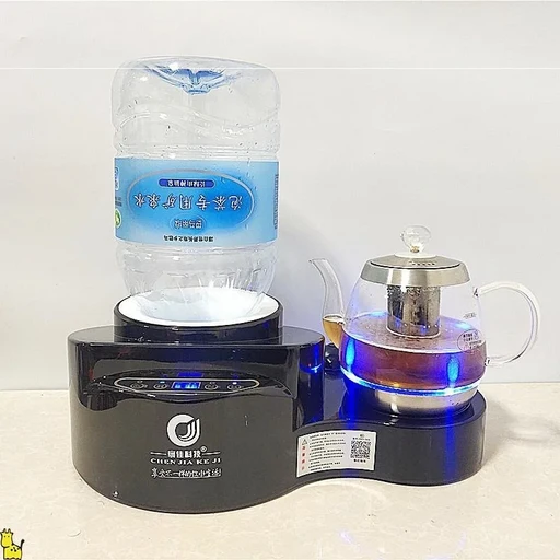 소형 차 바 기계 데스크탑 워터 디스펜서 가정용 주전자 끓는 물은 간단하고 자동입니다., 02 Black automatic