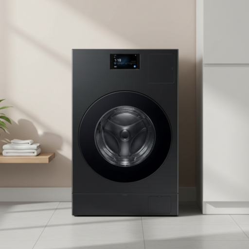 삼성 1등급 무료설치 비스포크 세탁건조기 AI 콤보 올인원 25kg+18kg 블랙캐비어 WD90F25CHB