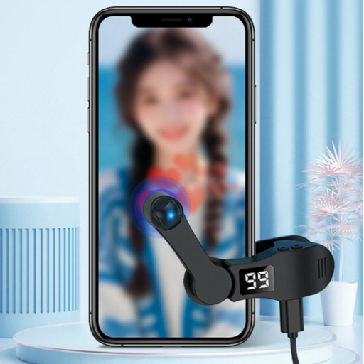 LareinaT 멀티레벨 조절 오토 클릭커 무소음 틱톡 자동 북치기 핸드폰 안 다쳐요 택시 지지기 콜잡기, 1개, 블랙