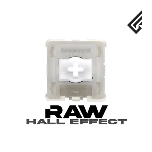 지온웍스 Geonworks Raw He 마그네틱 스위치 하단 터치 RGB 라이트 가이드 선형 홀 우팅 60he 40g, 09 40g 10