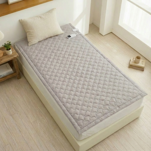 한일의료기 탄소매트 EMF 전자파없는 원적외선 무자극 아토피케어 카본 전기 매트 전기요 전기장판, 싱글 200 x 110cm(14.3T)