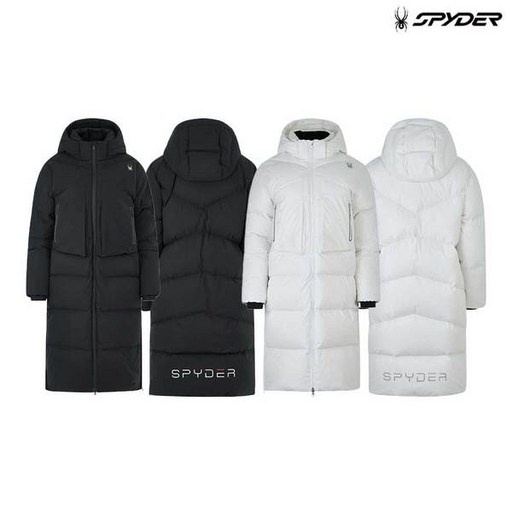 [백화점 정품] 스파이더 여성 헥센 구스 다운 롱 패딩 점퍼 SPIWCNDJ354W