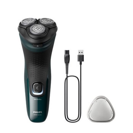 필립스코리아 3000X 시리즈 전기면도기, 다크 포레스트 그린, X3002/00