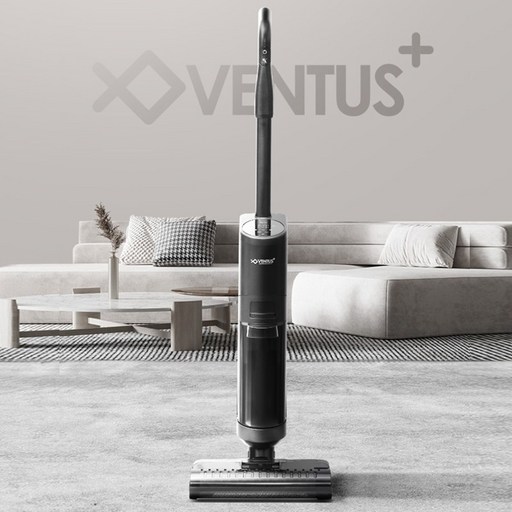 좋은생활지웰 벤투스 아쿠아 진공 물걸레 멀티형 유선스팀청소기, VENTUS-스팀하나로, 블랙