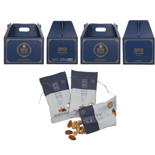 산과들에 한줌 견과 순수가온100봉 선물세트, 100개