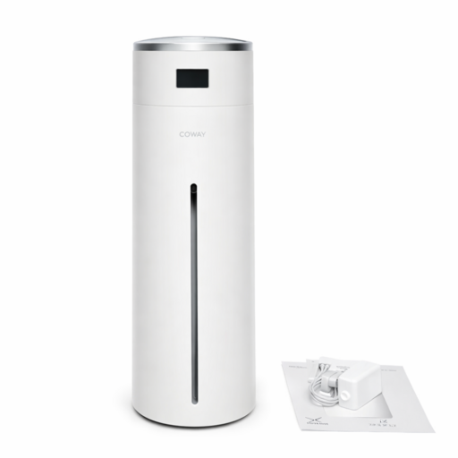 쿠쿠 자동 습도 조절 대용량 타워 가습기 10L, CH-E1010FW, 노블화이트