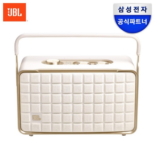 삼성공식파트너 JBL AUTHENTICS 300 블루투스 스피커 어센틱 300 화이트 색상 (WIFI 멀티룸재생 스테레오2.0채널 최대100W출력 자동셀프튜닝 전용앱), JBL 어센틱 300 화이트