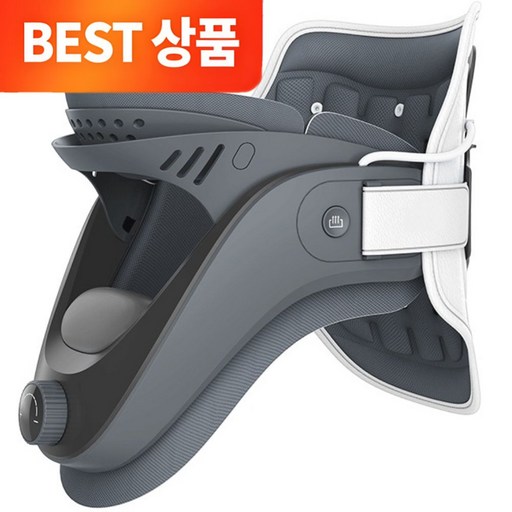NEW 브리즈 올인원 목견인기 의료용 목견인치료기 1등급 의료기기 바른자세 프리미엄 목보호대, 1개
