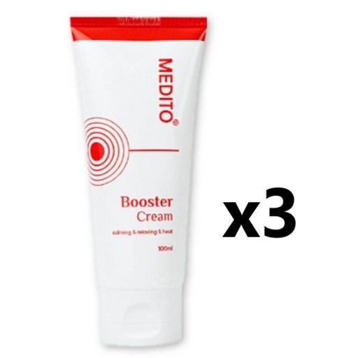 메디토 부스터크림 100ml 3개 스포츠크림 골프엘보 손목 팔꿈치 590831