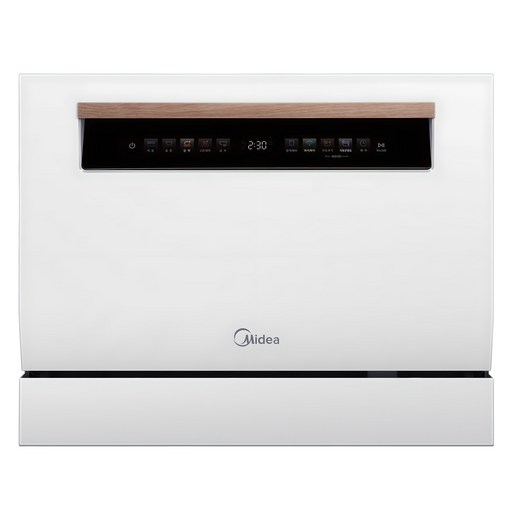 마이디어 카운터탑 앱연동 자동문열림 6인용 식기세척기, 화이트, MDWTT0608(W)-KR, 방문설치