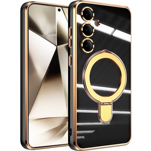 갤럭시 s24 맥세이프 호환 휴대폰핑거링 거치대 케이스