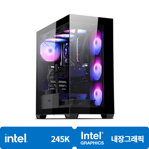 (컴퓨존) 조립PC 아이웍스X-0109 (코어 Ultra 5 프로세서 245K / 내장그래픽 / DDR5 16GBx1 / 1TB (NVMe)), Free DOS, 16GB