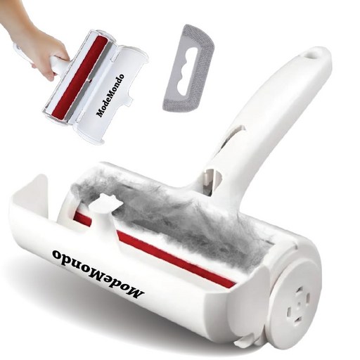 반려동물 헤어 리무버 롤러 의류 가구 소파 침대 카펫 반려동물을 위한 종합 청소 용품 모피 및 제모를 추가 부품이 포함된 최고의 수동 재사용 가능 보푸라기 청소기 제거