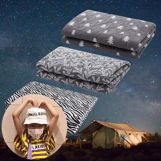 전자파 없는 아기 임산부 거실 침대 캠핑용 세탁 가능한 소형 싱글 더블 1인용 2인용 전기장판, 전기매트 블라썸 소형