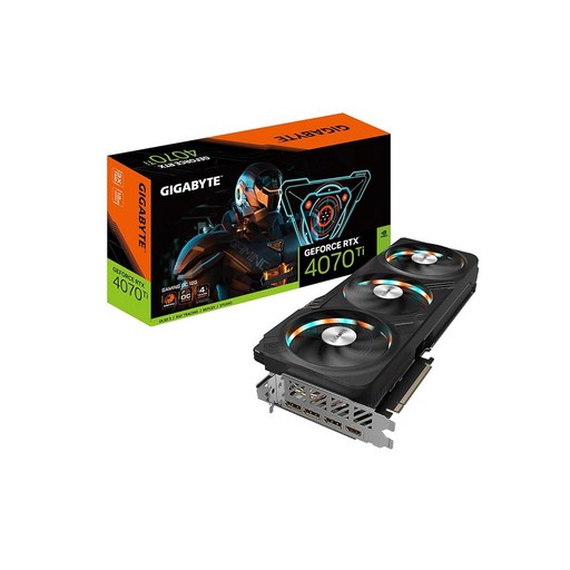 기가바이트 지포스 RTX 5070 Ti 게이밍 OC 16G 그래픽 카드 16GB 256비트 GDDR7 PCIe 5.0 윈드포스 냉각 시스템 GV-N507 OC-16GD 비디, GAMING, RTX5070Ti|OC|16GB