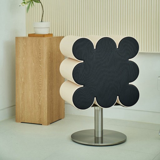 발롱드파리 오브젝트9 프리미엄 블루투스 스피커 [스탠드 포함], 로즈 레드