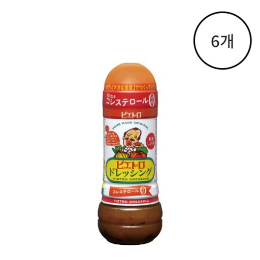 피에트로 드레싱 와풍 간장 드레싱, 6개, 280ml